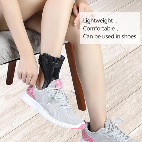 Tutore Piede Cadente, Ortesi Plantare Morbida Afo Equilibrio Leggero Tutore Per Piede Cadente Ortesi Per Piede Supporto Per Caviglia Tutore Caviglia Per Camminare Right,Xl - 5