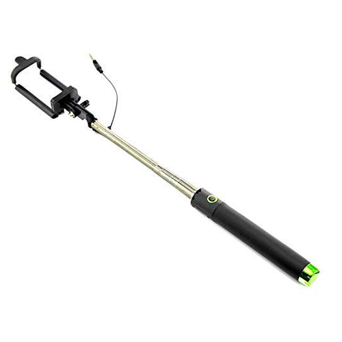 Portable and Lightweight Selfie Stick for Mobile Phone for clicking Photos & Making Video with Attached AUX Cable | Compatible with iPhone and Android Mobile Phones-image-30