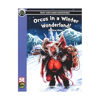 Orcus in a Winter Wonderland 5E Print