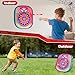 Aooess Bean Bag Toss Game for Kids: Cornhole for Kids, Outdoor Toys for Kids Ages 4-8 Tic Tac Toe Bean Bag Toss Toddler Toys Yard Games, Birthday Gift for Girls 3 4 5 6 7 8 Year Old