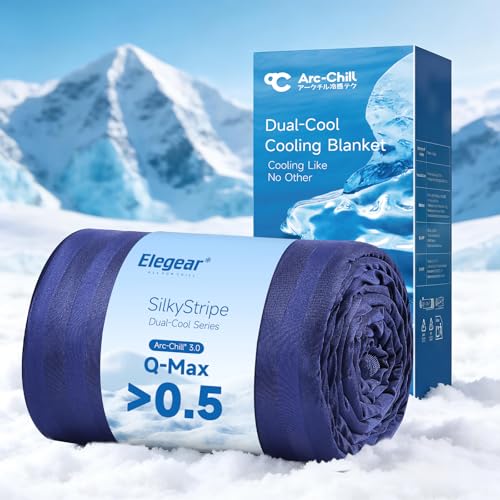 Image of Elegear Double-Sided Arc-Chill 3.0 Cooling Blanket for Hot Sleepers,King