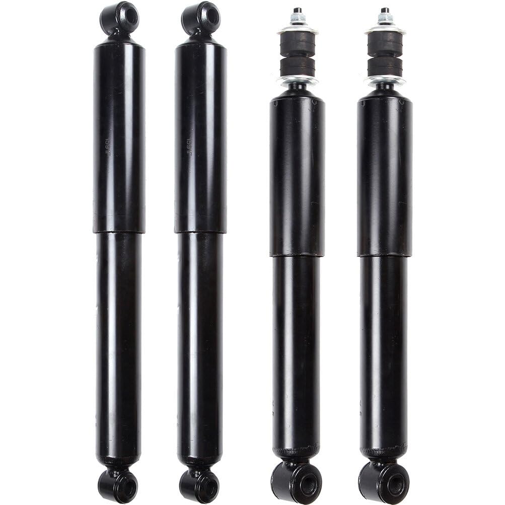 Shock Set Front Rear Shock Absorbers Kit Replacement for Nissan D21 1986-1994 for Nissan Frontier 1998-2002 for Nissan Pickup 1995-1997