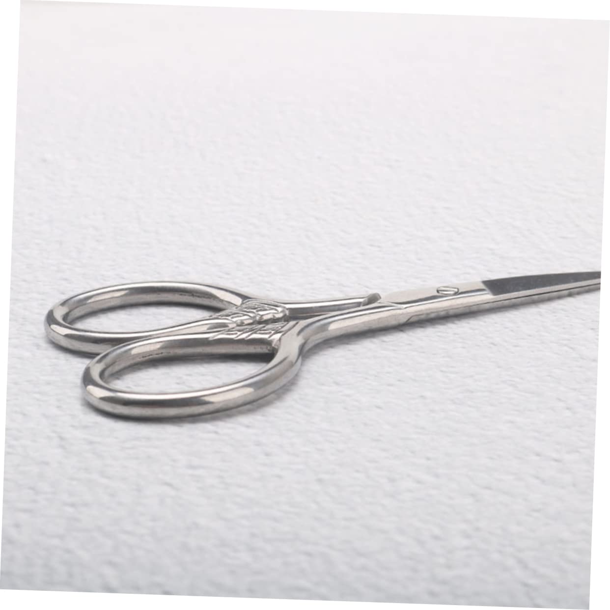 IWOWHERO Nose Hair Scissors for Men Rounded Tip Sturdy Stainless Cutting Home Repair Tool Nose Hair Trimmer