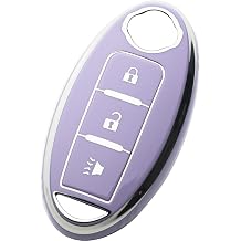 Key Fob Cover Fit for Nissan Altima Rogue Sentra Pathfinder Frontier Maxima Titan Armada Versa Smart Key