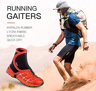 Keep Outdoor 1 Pair Cross Country Low Trail Running Gaiters Sand Proof Shoe