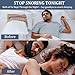 Chin Strap for CPAP Users– Anti Snoring Devices and Snore Stopper, Comfortable & Adjustable Jaw Strap for Sleeping, Breathable Snoring Solution for Men & Women, Travel & Home Use（Gray）