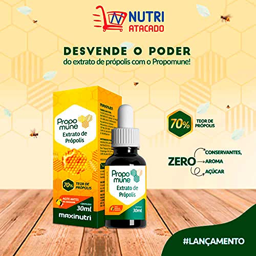Propomune Extrato de Própolis (Concentrado/ 70%) - 30 ml, Maxinutri