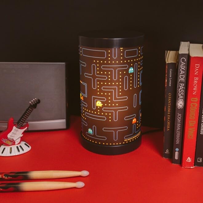 Luminária Decorativa Gamer Doodle – Bivolt, Para Setup ou Quarto ...
