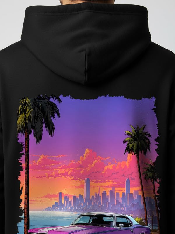 Image of Fflirtygo Men's Printed Hoodie for Man