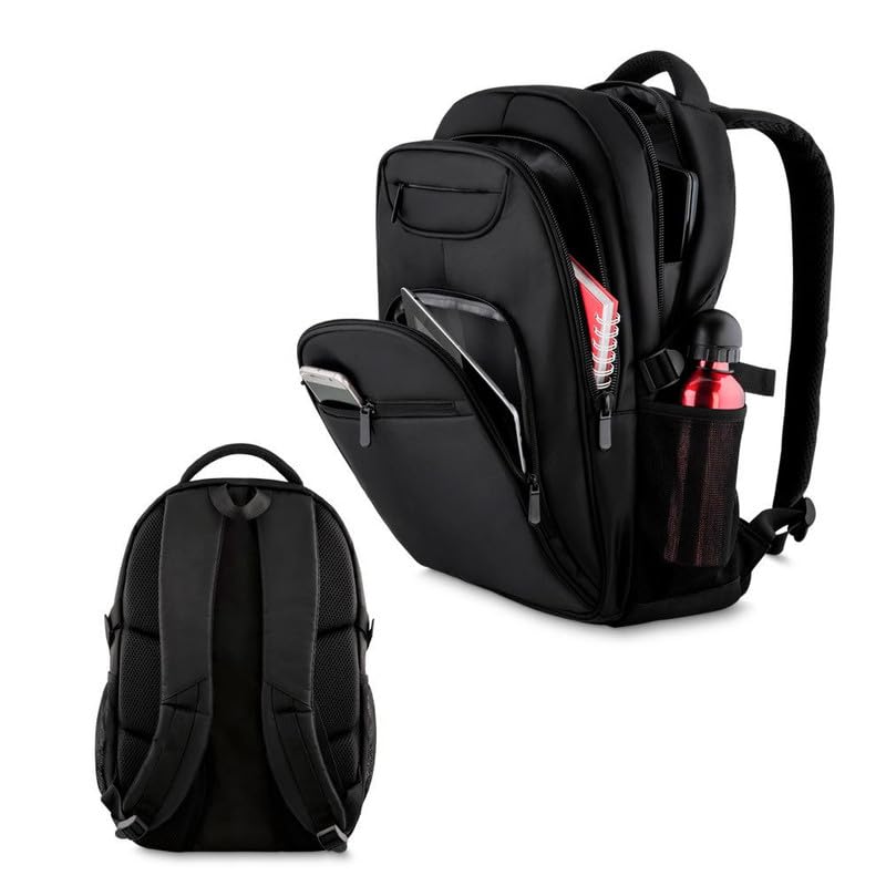 Mochila com 3 Bolsos All Gray | Compacta e Funcional
