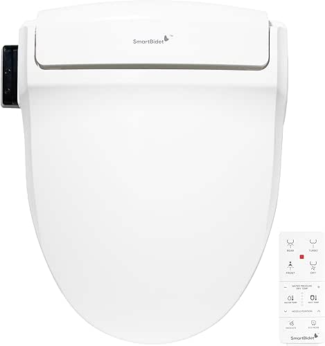 SmartBidet® SB-1000WR Electric Smart Bidet Toilet Seat with Heated Seat,