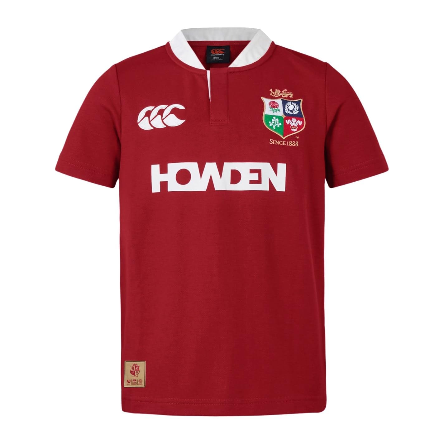 Canterbury Leones Británicos E Irlandeses SS Classic Camisa Unisex Adulto (Pack de 1)