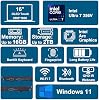 Acer Swift 16 AI Laptop 16" OLED 3k 120Hz Táctil (100% DCI-P3) Intel 8 núcleos Ultra 7 256V (hasta 47 Tops) 16GB RAM 1TB SSD Retroiluminado Huella para Diseñador Negocios Win11 ICP Hub 5