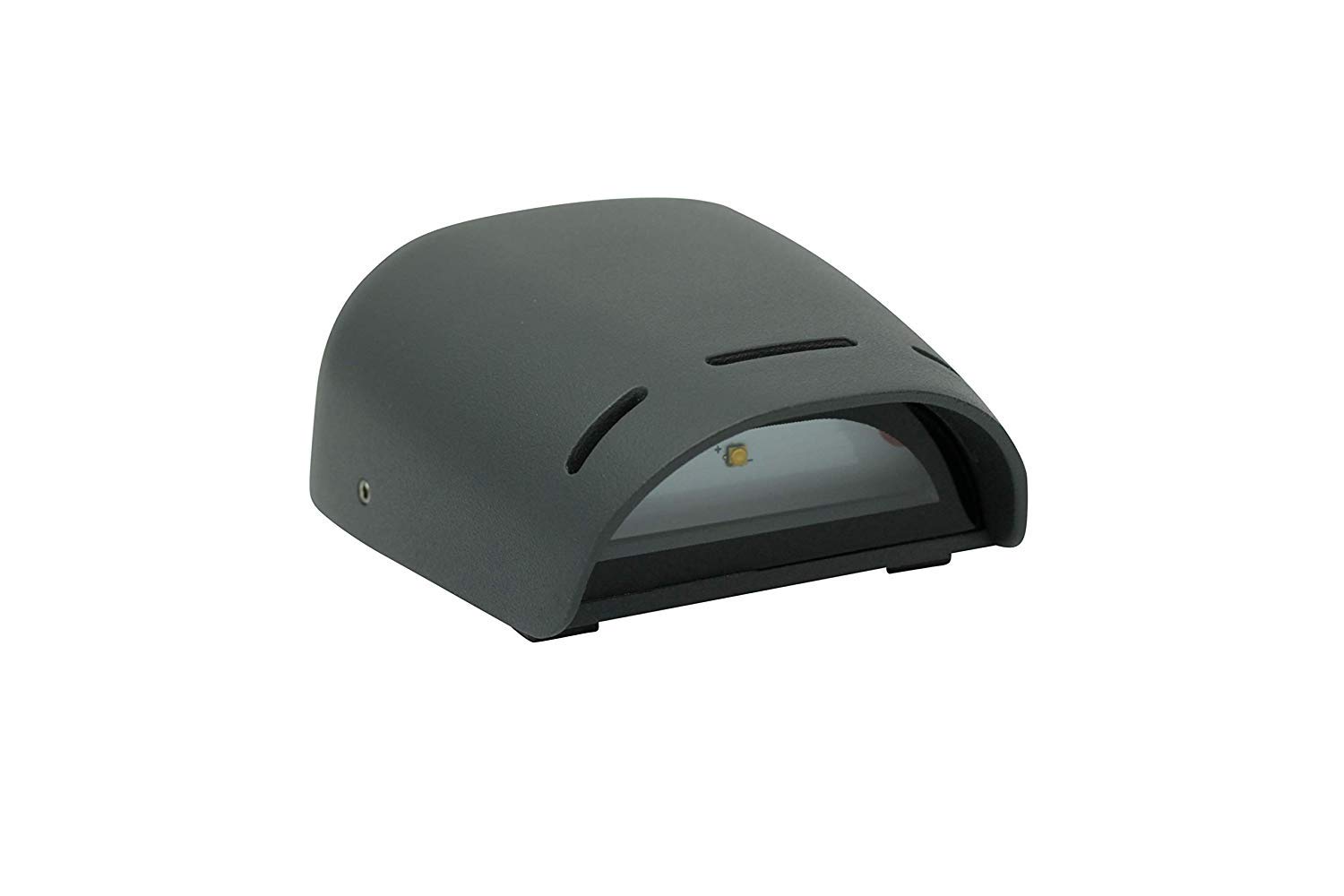 LED Downlight Iman - Faretto a LED da parete in alluminio pressofuso, 3 W, IP54