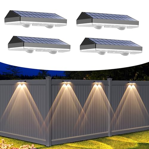 Solar Powered Fence Lights | 0.8W | 20 Lumens |