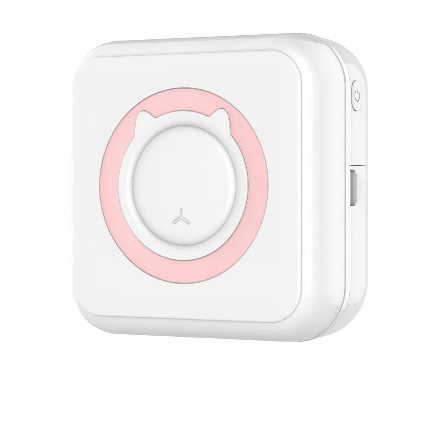 Bluetooth Portable Printer with Pens Wireless Pocket Printer Rechargeable Device Compact for Students, Study, Home Office, Pink a-image-20