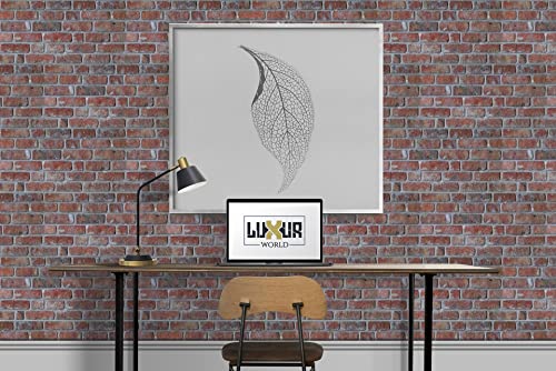 Luxur World 3D Brick Wall Panels - Pack Of 3 | Luxurious Stone Cladding For Living Rooms, Bedrooms, And More | Acoustic And Decorative | Easy Installation | 16.6 Sqft Coverage | Sp-0021 #TOP5