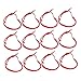 GALPADA 2sets Stylish Hang-woven Bracelets for Women Comfortable and Lightweight Jewelry for All Ages 12pcs*2