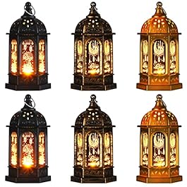 Blulu 6 Pcs Ramadan Lantern...