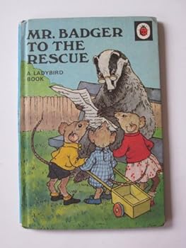 Hardcover Mr. Badger to the Rescue (Rhyming Stories) Book
