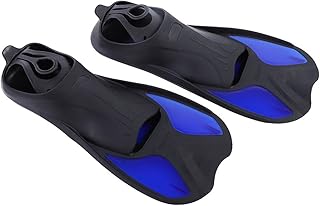 barbatanas de natação curtas, barbatana de natação com bolso completo para os pés barbatana de mergulho com eficiência acessibilidade conforto unissex para natação para água (m)