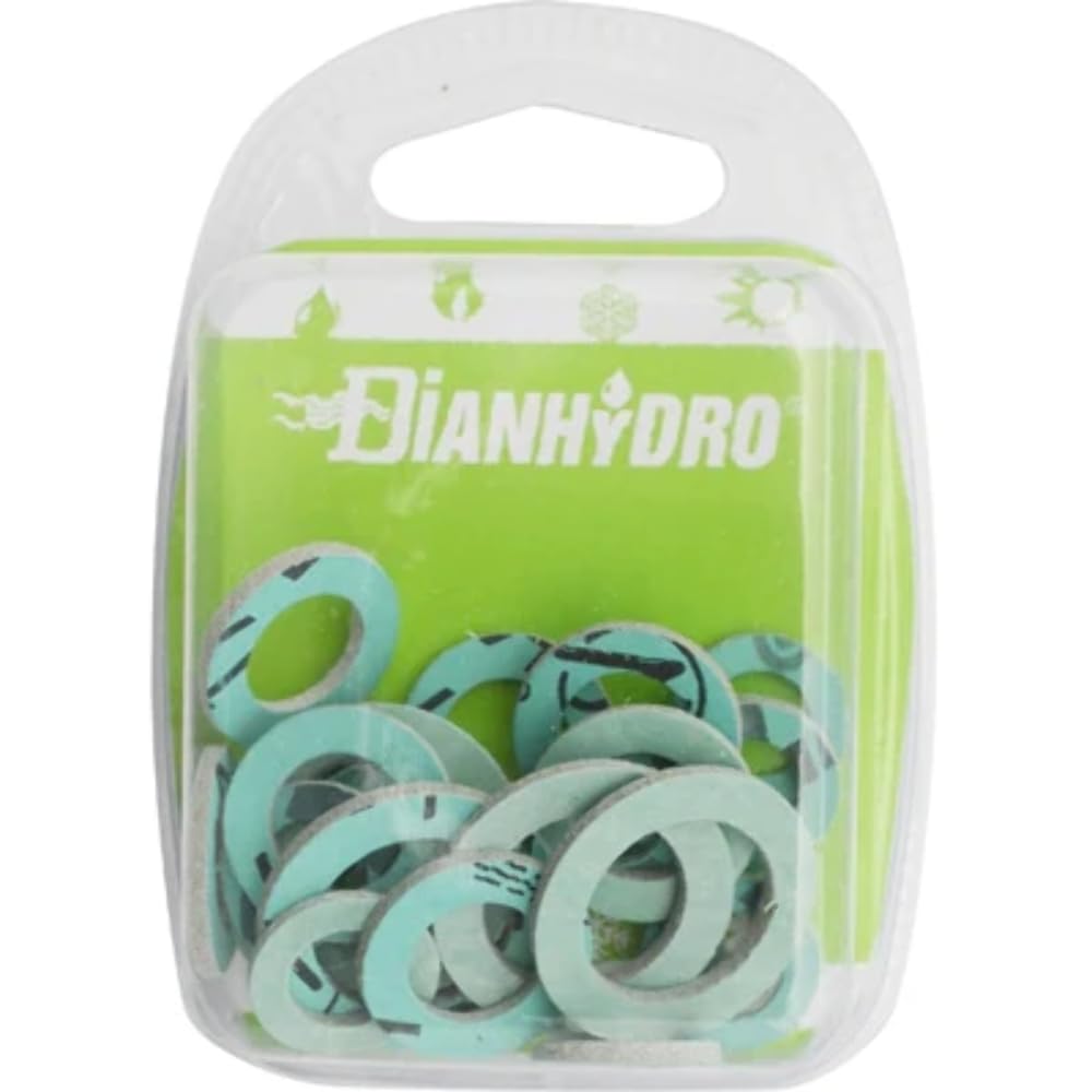 Guarnizione Interna In Fibra 12x18x1,5 Per Raccordo 1/2, Confezione Da 100 Pezzi Nt 86736143