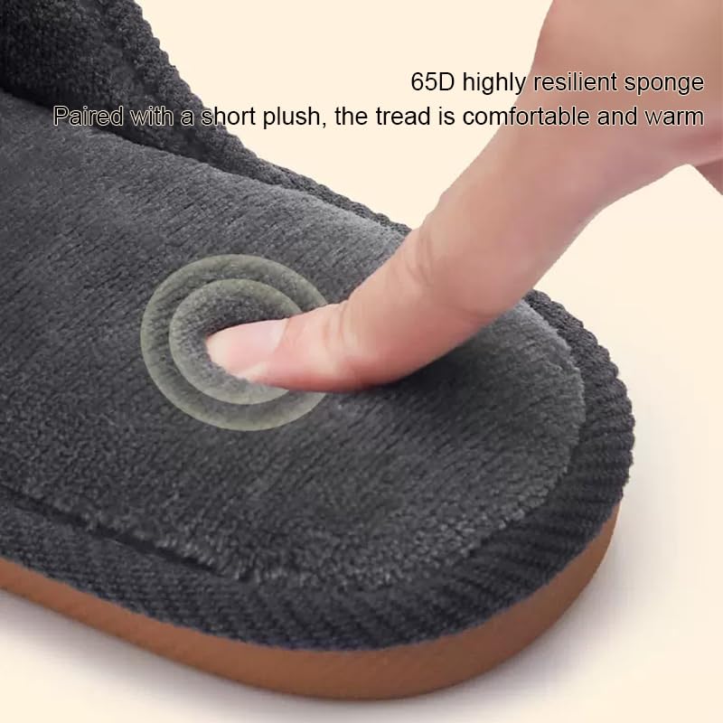 BEdaW Slifori di Cotone Maschile di Velluto A Coste, Pantaloncini per Culo di Tendine del Pavimento Caldi Non Slittanti