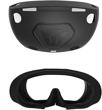 PS5 VR2 VR Body Cover + Face Cover for PS VR2 Silicone Eye Mask Protection Blackout Sweat Proof Dirt Proof VR Eye Mask VR Goggles Accessories Full Protection PS5 VR2