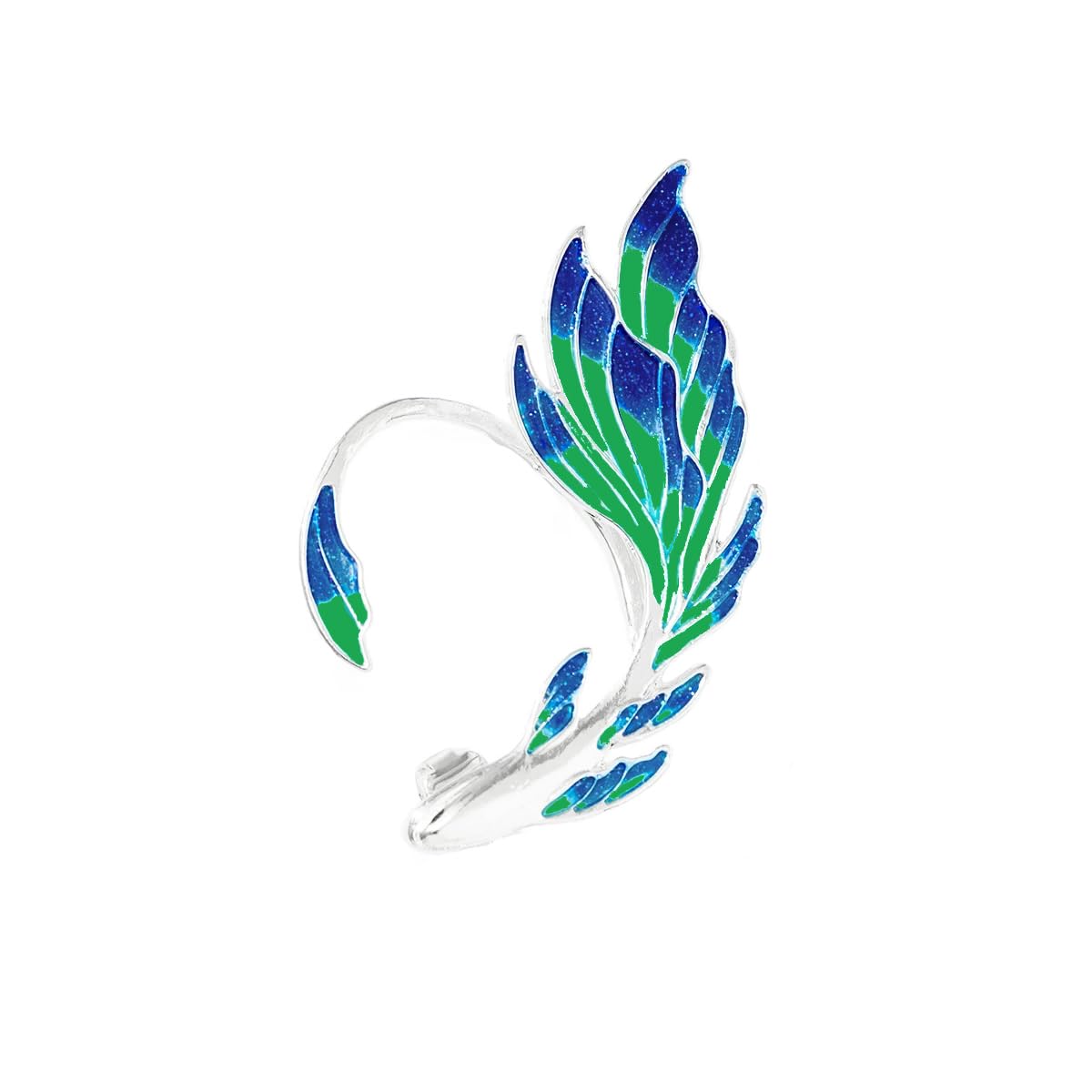 See full amazon price history chart for Ruvee Elf Mermaid FishTail Colorful Enamel Plated Stainless Steel Ear Cuff Silver Plated Earrings For Your Valentine for Women & Girls 1 Piece (Right Ear) Ruvee Elf Mermaid FishTail Colorful Enamel Plated Stainless Steel Ear Cuff Silver Plated Earrings For Your Valentine for Women & Girls 1 Piece (Right Ear) (B0CWF37STR) Amazon Price History, Amazon Price Tracker