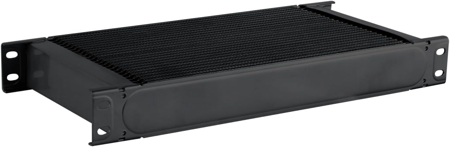 Transmission Oil Cooler for 2001-2005 Chevy Silverado GMC Sierra 2500 3500 HD 6.6L V8 Engine with Cooler Lines Kits #89040217 (Black)