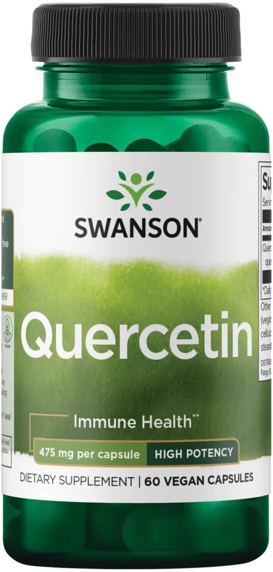 High Potency Quercetin - (60 Veggie Capsules)
