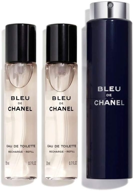 CHANEL シャネル ブルー ドゥ トラベル スプレイ EDT 20ml×3 メンズ