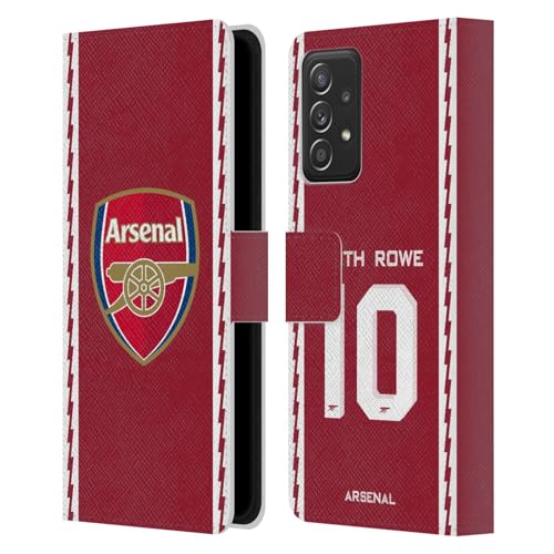 Arsenal FC Smith Rowe Étui Cuir Samsung Galaxy A53 5G Coque Protection Football