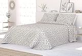 colcha jacquard córdoba reig marti  Victorio & Lucchino Colcha Bouti Jacquard - Modelo Caterina (Cama 180cm, Beige)