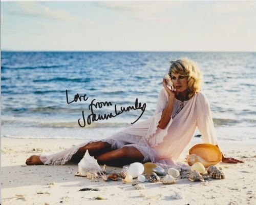 JOANNA LUMLEY signed autographed photo
