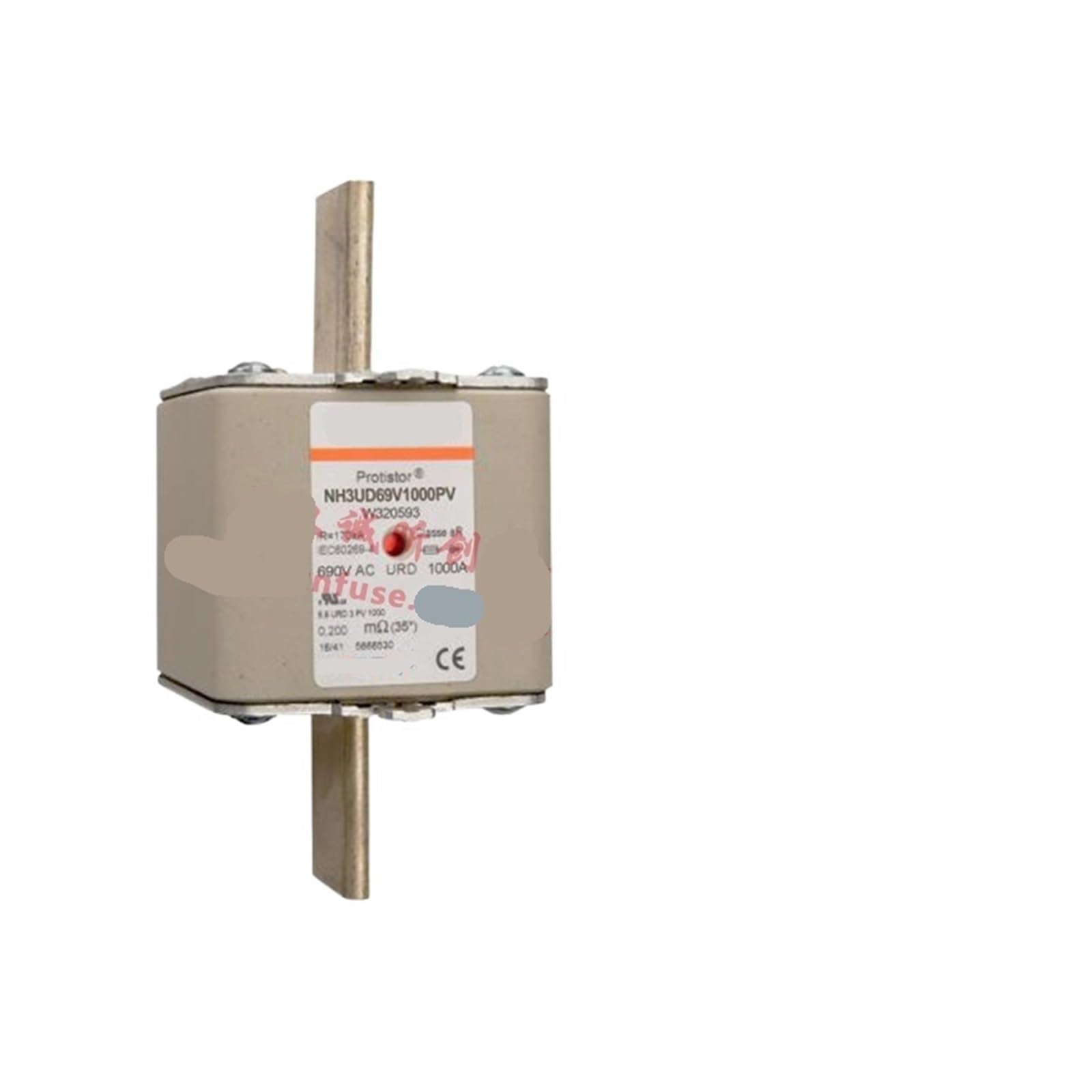 Fusible NH3UD69V1000PV W320593 pour éviter les pannes thermiques des onduleurs 1000A