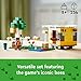 LEGO Minecraft The Bee Cottage Building Set - Construction Toy with Buildable House, Farm, Baby Zombie, and Animal Figures, Game Inspired Birthday Gift Idea for Boys and Girls Ages 8 and Up, 21241