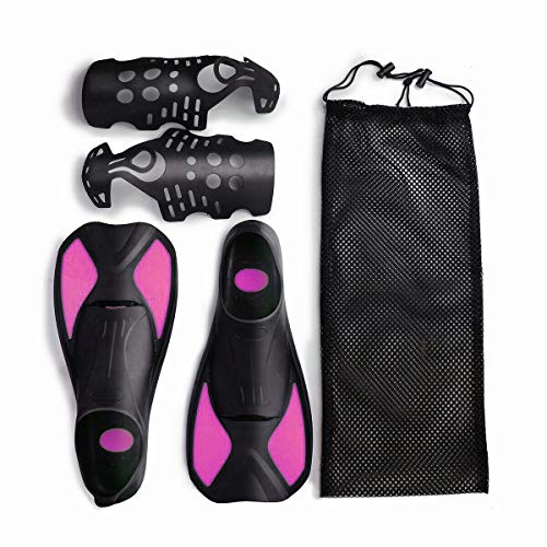 Smart Short Blade Swim Fins Flippers For Training Swimming Diving And Snorkeling #TOP3