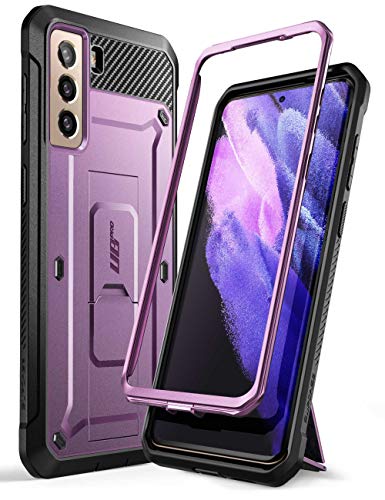 SUPCASE Unicorn Beetle Pro Series Case Designed for Samsung Galaxy S21 Plus 5G (2021 Release), Full-Body Dual Layer Rugged Holster & Kickstand Case Without Built-in Screen Protector (Violte)