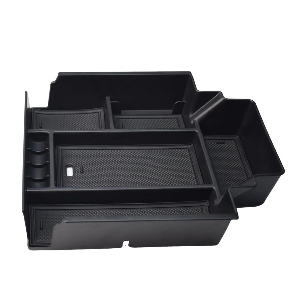 YHZRDMSK For Chevy 2024-25 For Silverado For EV For Work For Truck (WT) Rmrest Box Storage Center Console Organizer Car Secondary