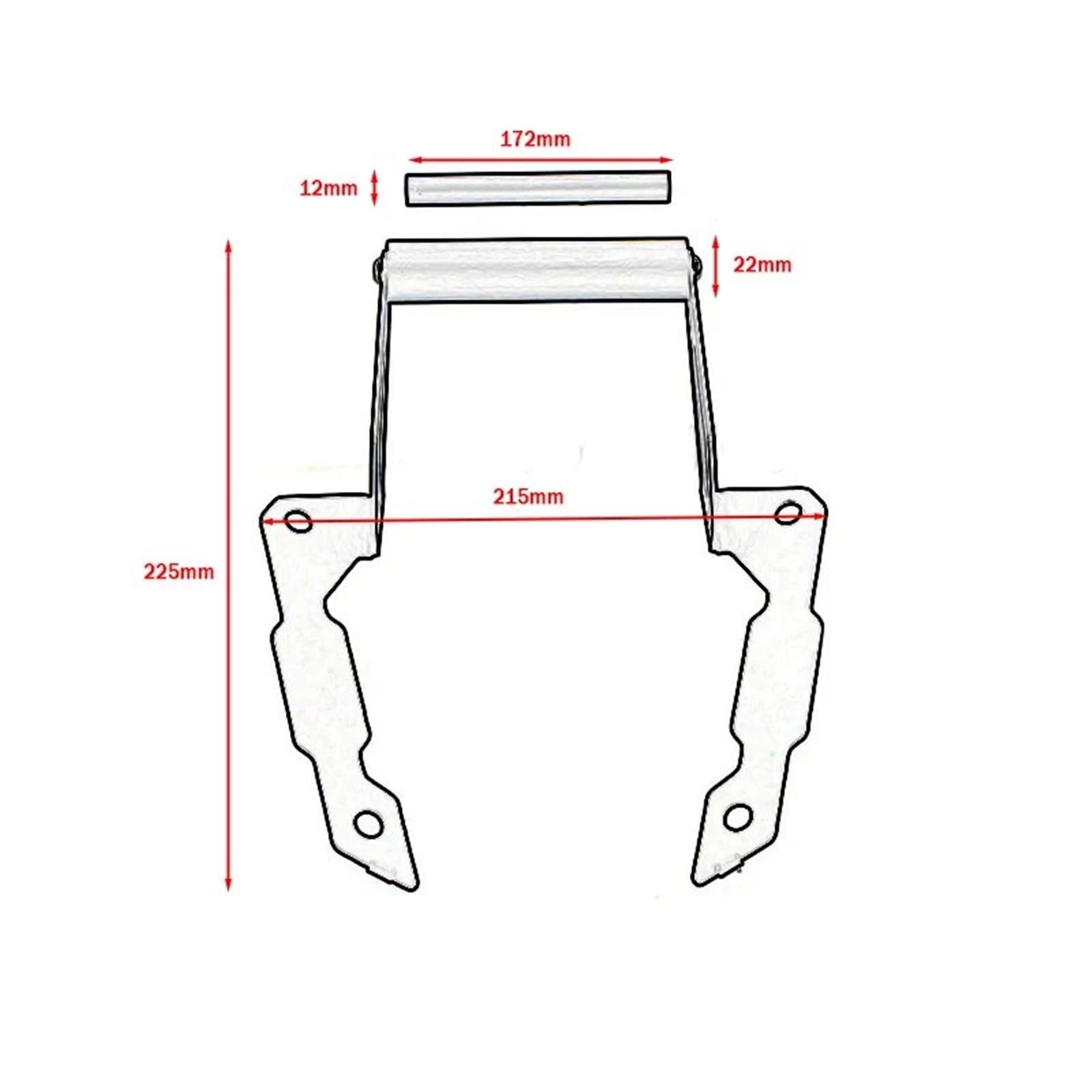 Soporte De Teléfono De Navegación para Motocicleta, Soporte para XL750, para Transalp 2023 2024