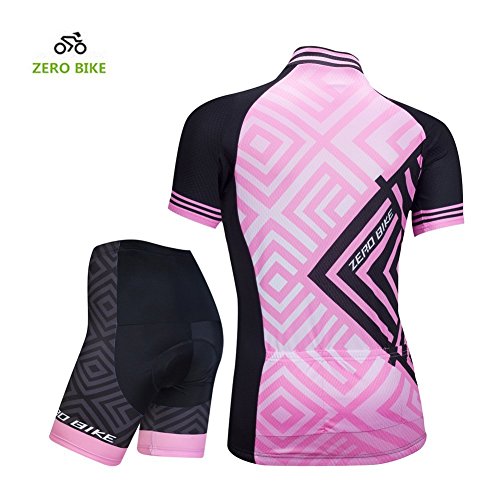 Zerobike ES-ZROBW0028M ® Women'S Short Sleeve Cycling Jersey Jacket Cycling Shirt Quick Dry Breathable Mountain Clothing Bike Top thumb #1