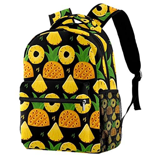 Sac à dos de voyage rose pour fille et garçon avec poche gourde taille medium campus