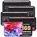 160 Artist Colored Pencils, Oil Colored Pencils for Adult Coloring Books, Soft Core with Vibrant Colors for Artists and Beginners, Coded Pencils for Detailing, Shading & Blending, Packed in Metal Box