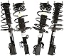 AutoShack CST217-219PR Front & Rear Complete Struts Coil Springs Set of 4 Replacement for 2004-2006 Toyota Camry 2004 2005 2006 Lexus ES330 2.4L 3.0L 3.3L V6 FWD