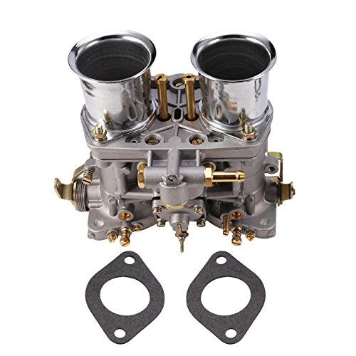 Partol Weber Carburetor Carb for 40 IDF 2 Barrel Carb Replacement Bug Volkswagen Beetle VW Fiat Porsche - Manual Choke