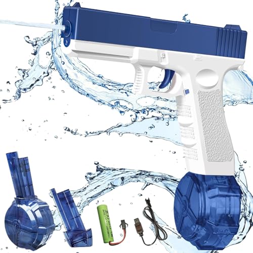 Image of Niku Automatic Electric Water Gun /Electric Pichkari for Holi & 32 FT Range - Multicolor | Water Blaster | for Adults and Kids