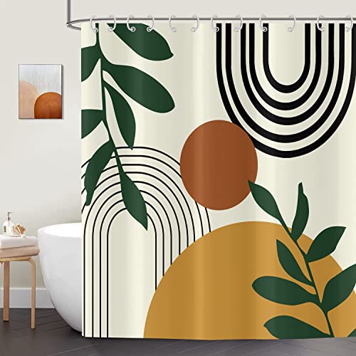ASDCXZ Boho Shower Curtain 180x180 cm, Waterproof Fabric Shower Curtains - Image 3