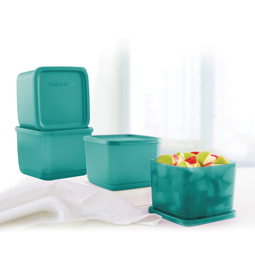 Amazon｜Tupperware Cubix ラージ 1l 4個｜保存容器・キャニスター
