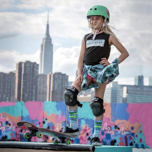 Image of Triple Eight THE Certified Sweatsaver Helmet for Skateboarding, BMX, and Roller Skating, Mint Rubber, Large / X-Large